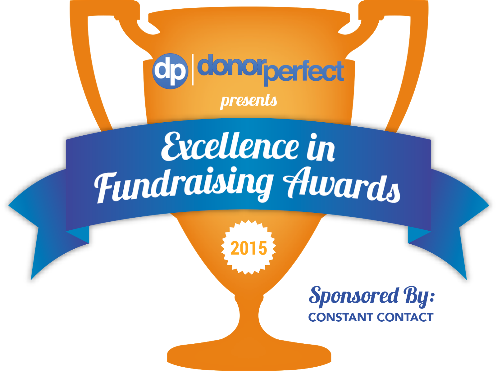 DonorPerfect Excellence in Fundraising Award Trophy