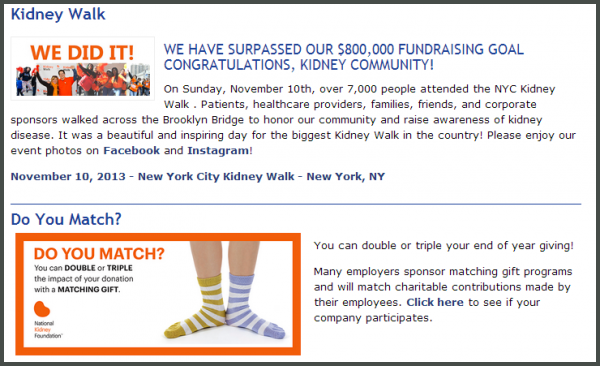 donorperfect-matching-gift-newsletter-national-kidney-foundation
