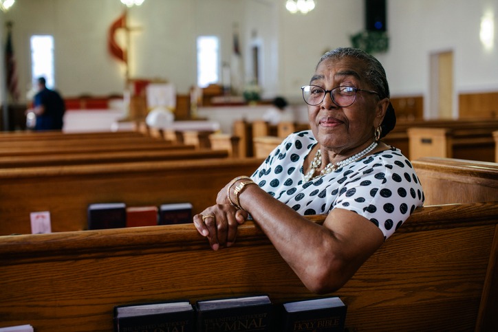 Woman in Church