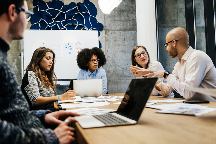 nonprofit executives working together